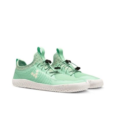 Vivobarefoot Juniors' Primus Sport II School Shoes - Green USA [AKH249508]